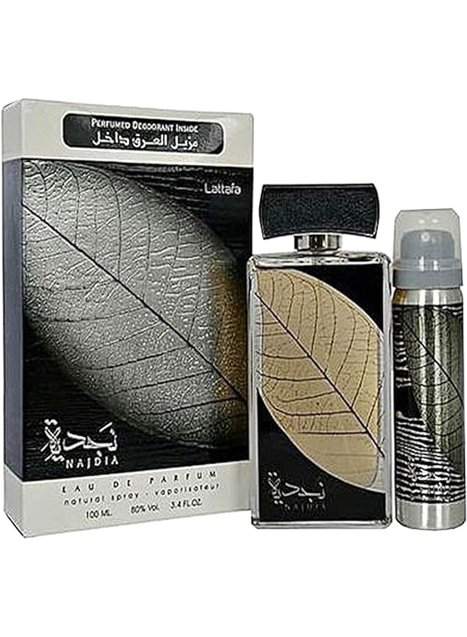 Najdia Silver For Men – Eau De Parfum 100Ml