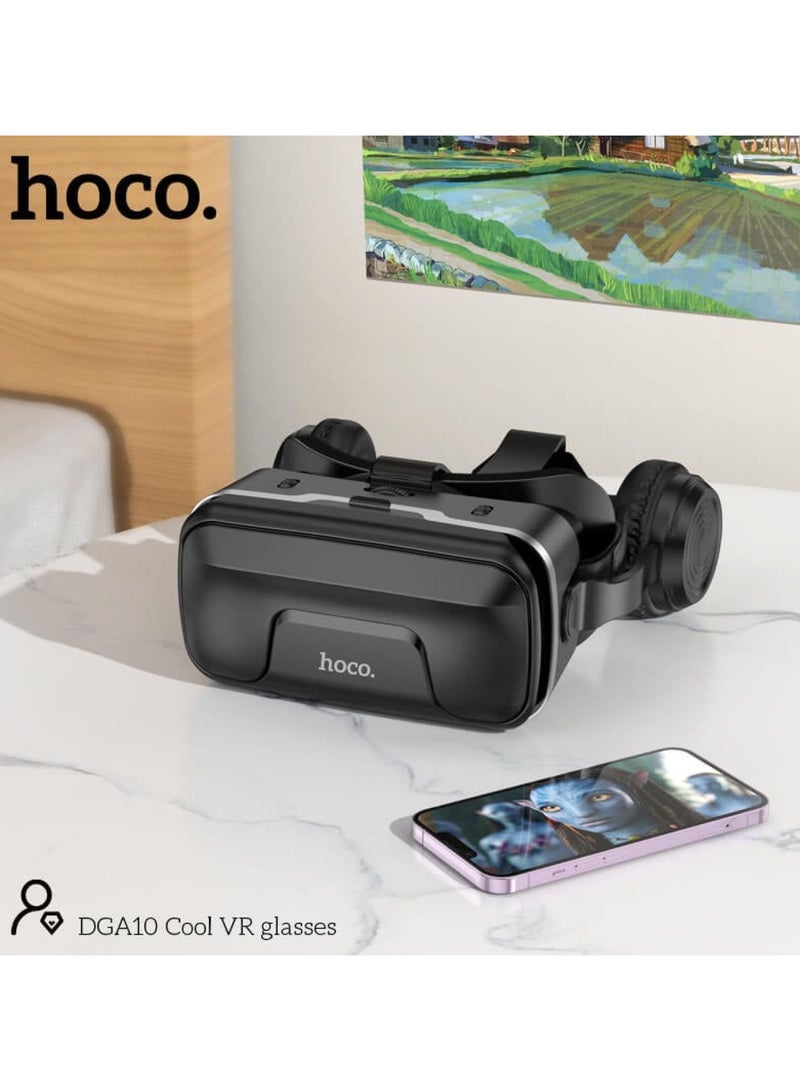 hoco DGA10 VR Glasses - Wide-Angle Viewing, Adjustable Interpupillary Distance, Compatible with 5.5-7.2 Inch Phones - Image 2