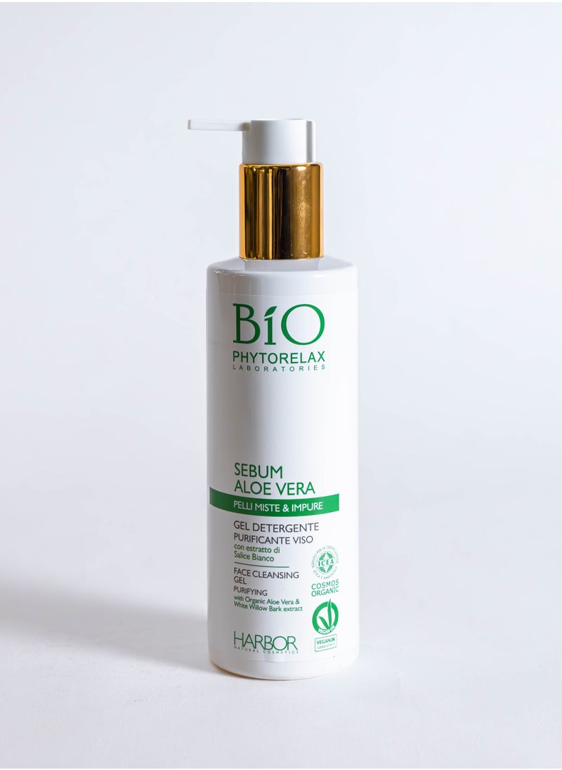 Phytorelax Bio - Aloe Gel Cream for Effective Skin Purification and Hydration - 200ml - Italian-Made for Premium Skincare - Image 1