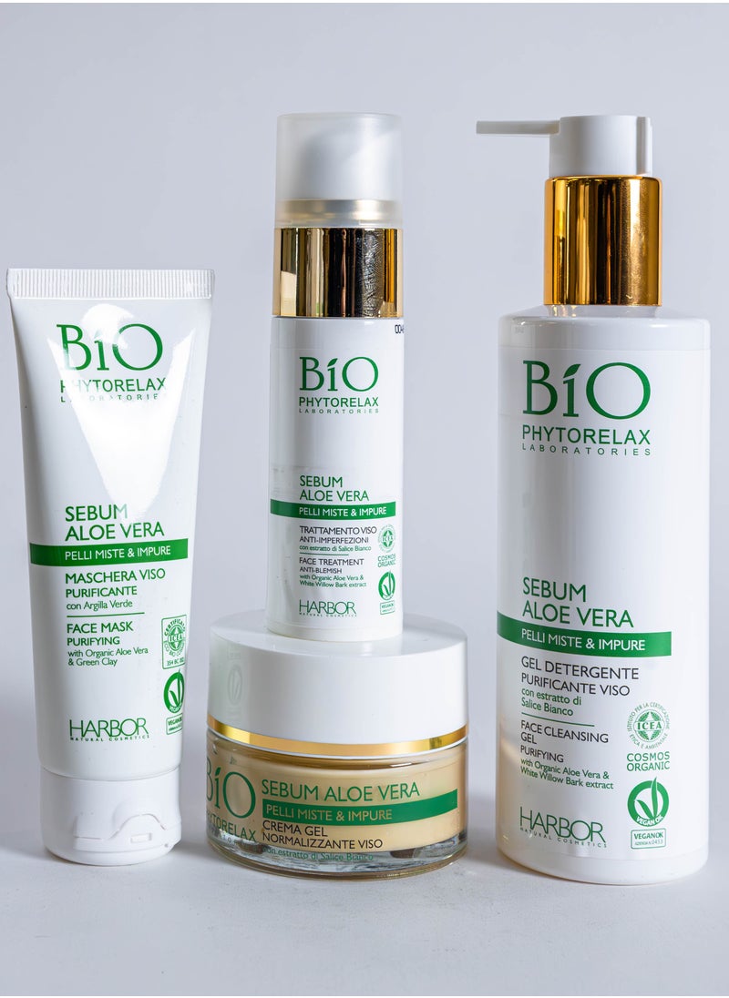 Phytorelax Bio - Aloe Gel Cream for Effective Skin Purification and Hydration - 200ml - Italian-Made for Premium Skincare - Image 1