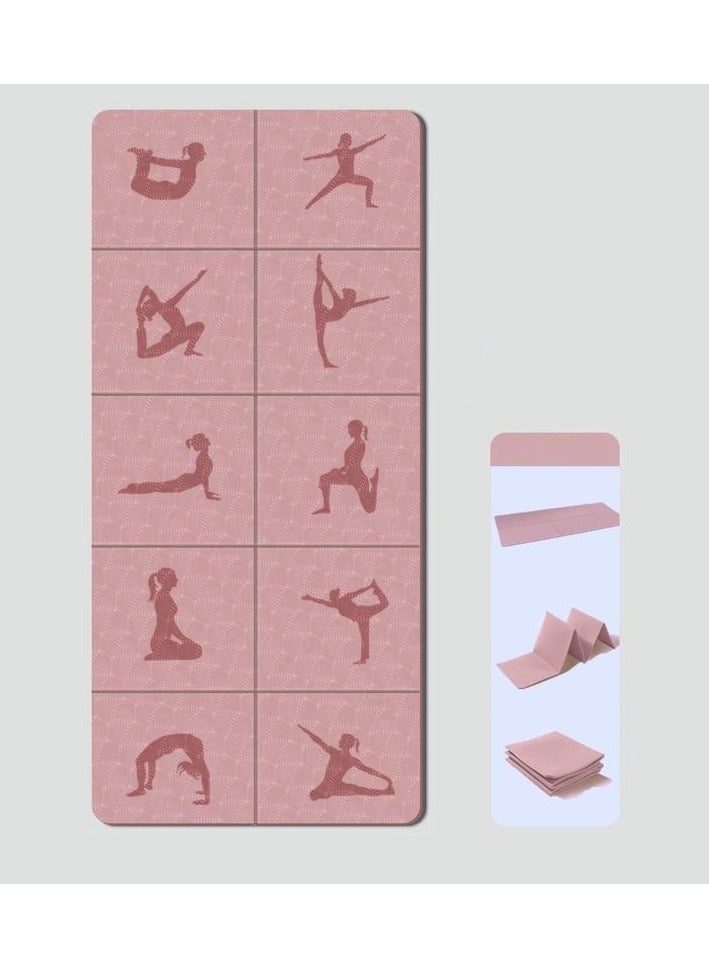 EBMINI Thick Anti Slip Home Fitness Yoga Mat 