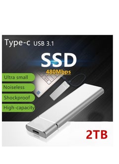 Generic High Capacity Solid-State Mobile Hard Disk SSD 4TB  Metal M2  - Image 3