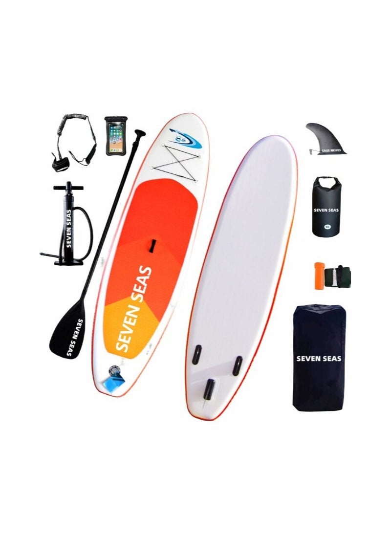SS WATER SPORTS 2024 Red Sunshine Stand Up Paddle Board 14Ft X 32 X 6Inch  - Image 1