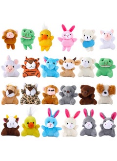 ThinkMax ThinkMax 24 pcs Easter Eggs Filled with Mini Plush Animals Toy for Basket Stuffers/Fillers, Hunt, Party Favor  - Image 3