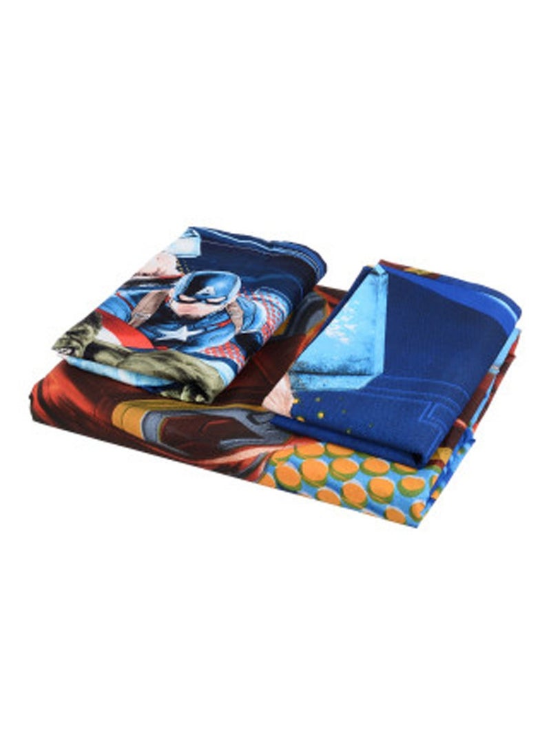 Family Bed Kids Flat Bed sheet 3 pieces size 180x 250 cm Model 140 from Family Bed  - Image 4