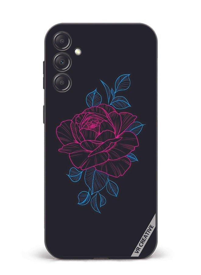 VR CREATIVE Protective Case Cover For Samsung Galaxy M14 Rose Design Multicolour - Image 1