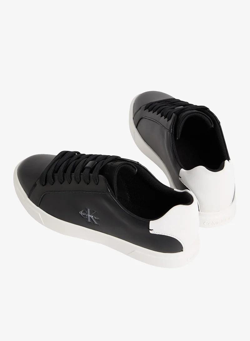 CALVIN KLEIN  Brooke - Leather Signature Logo Trainers for Women | Best Price UAE