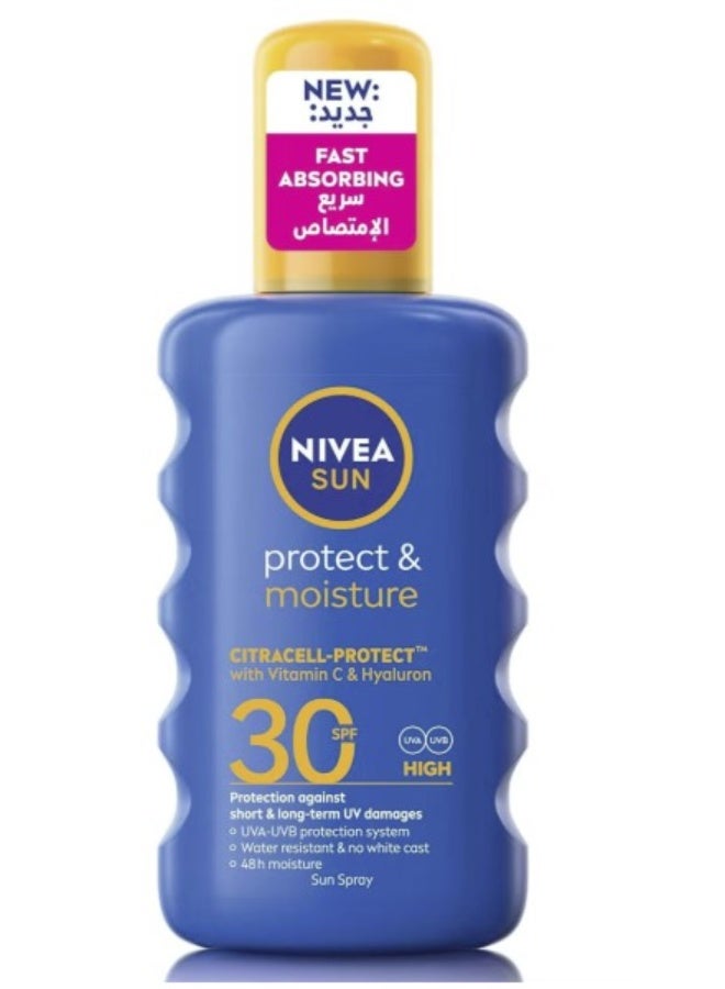 niveasun protect and moisture 30spf