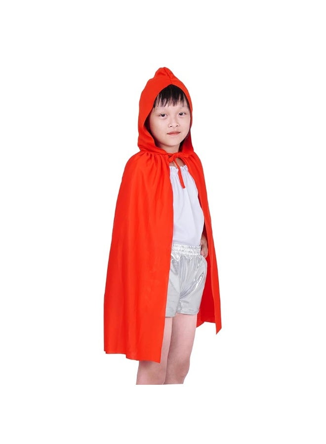 Dxhycc Kids Hooded Cloak Cape Unisex Halloween Cloak for Boys Girls Halloween Christmas Role Play Cosplay Costume - Image 4