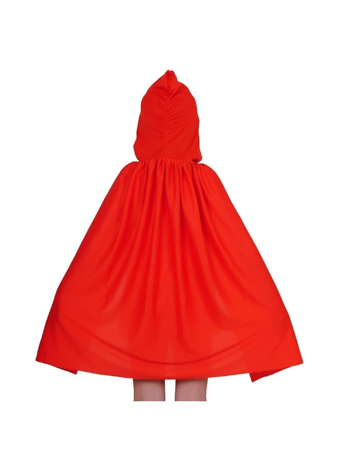 Dxhycc Kids Hooded Cloak Cape Unisex Halloween Cloak for Boys Girls Halloween Christmas Role Play Cosplay Costume - Image 5