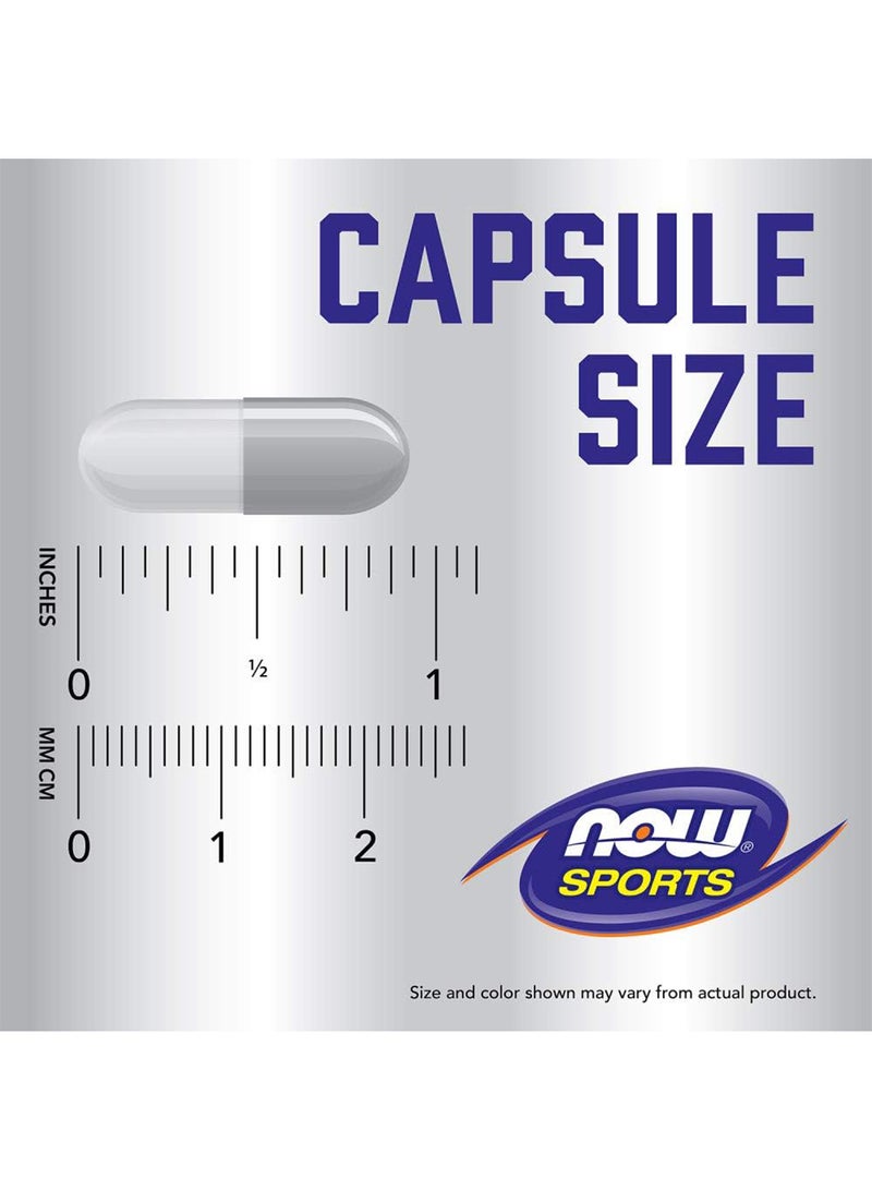 now Zma Zinc Magnesium And Vitamin B6 180 Capsules - Image 5