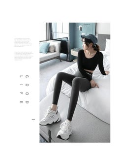 Generic Showday  High waist yoga pants for cold weather  - Image 5