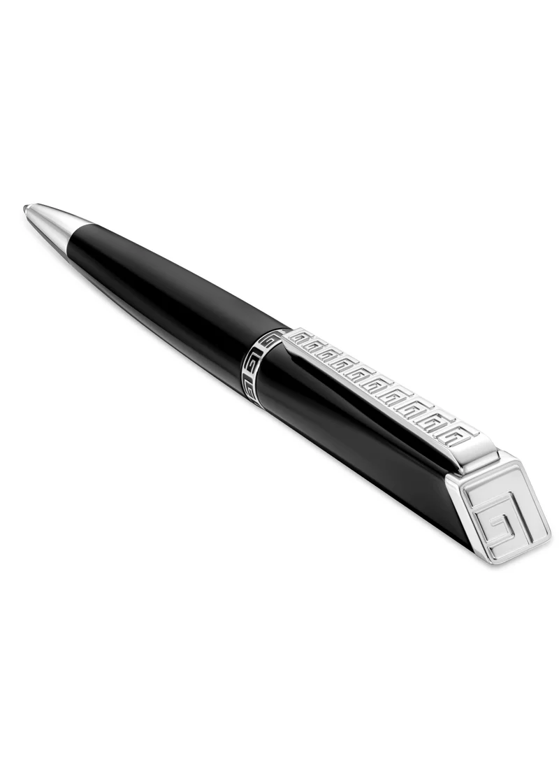 غاي لاروش Andrea Black and Stainless Steel Writing Instrument with Pen