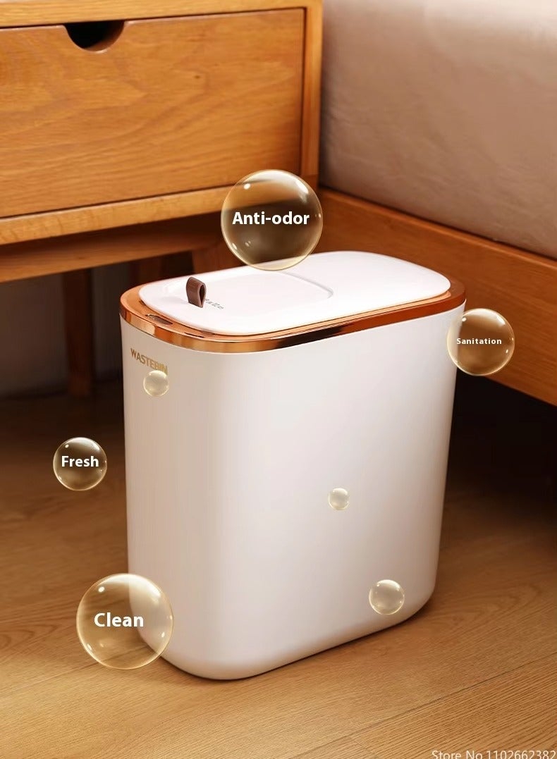 DubaiGallery 12 Litre Smart Sensor Waterproof Trash With Lid - Image 4