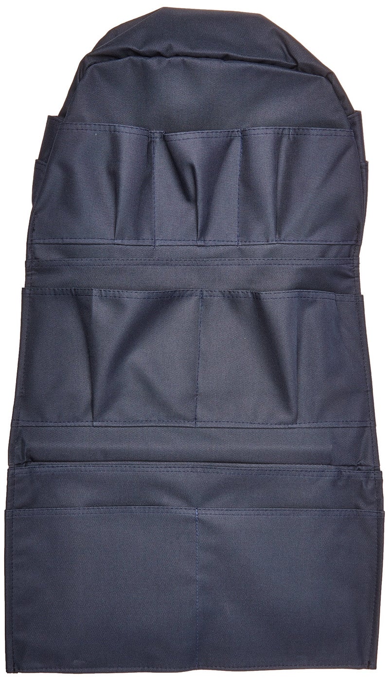 RoadPro RPSB14BL Truck Seat Organizer 14Pocket Back Seat Organizer Travel Essentials Semi Truck Accessories Blue