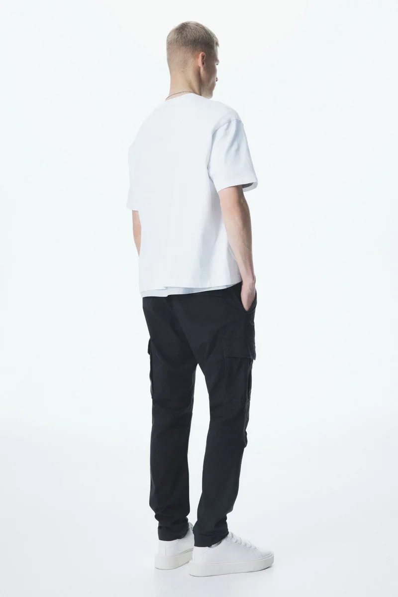 H&M  Slim Fit Cargo trousers for Men | Best Price UAE