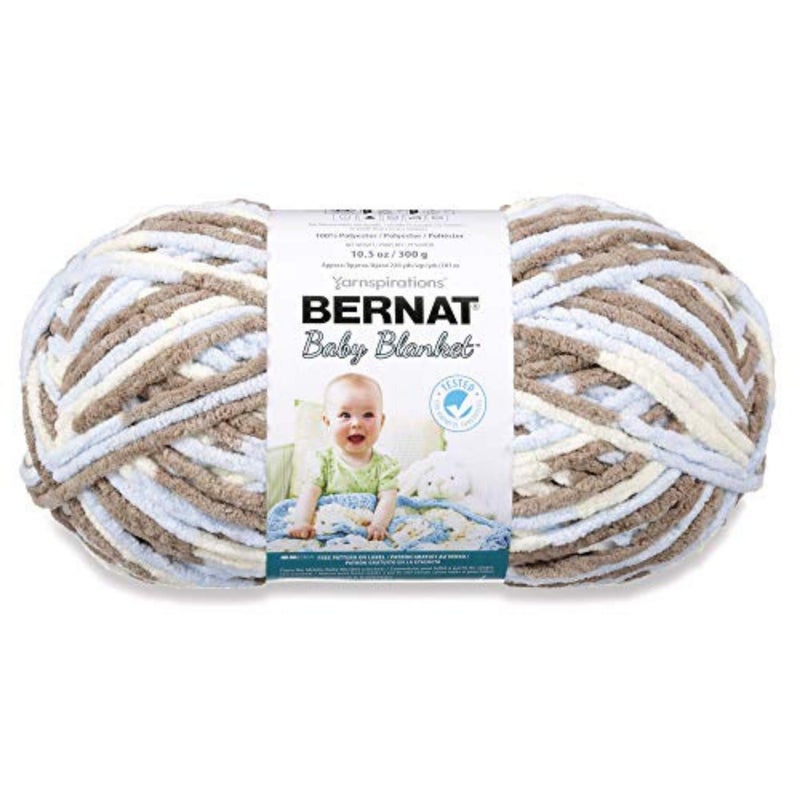 Bernat Baby Blanket Big Ball Little Cosmos - Image 2