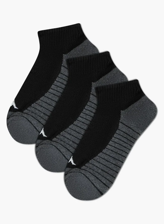 كابا Kappa Men Socks Ankle Length Half Terry - Set of 3