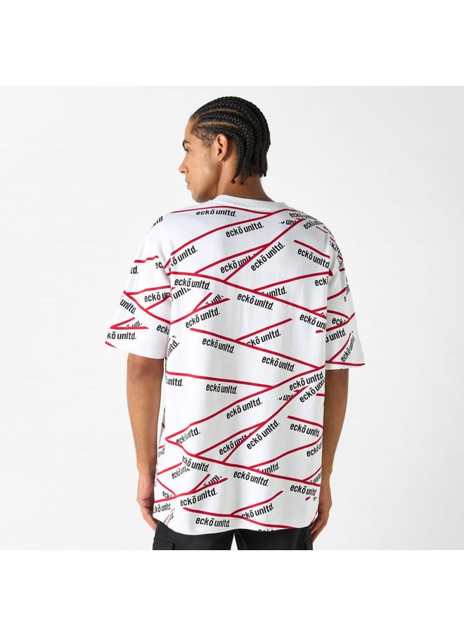 Ecko Unltd. - Ecko Unltd Printed T-shirt with Short Sleeves and Crew Neck - Image 1