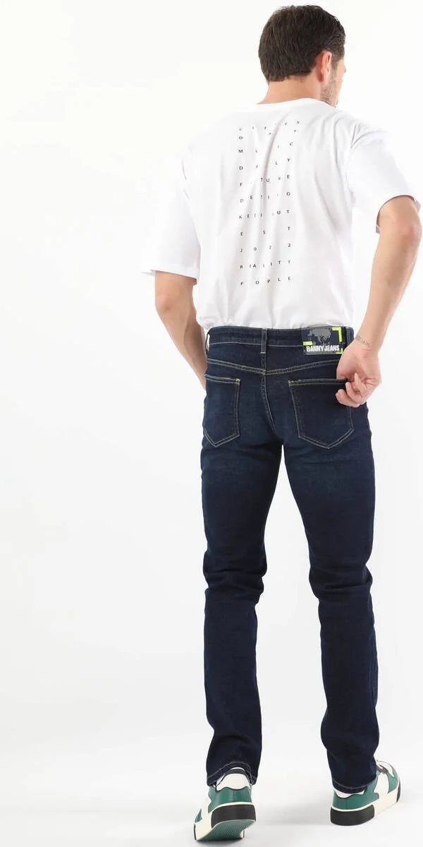 باني جينز Men Regular Fit Jeans Navy Blue