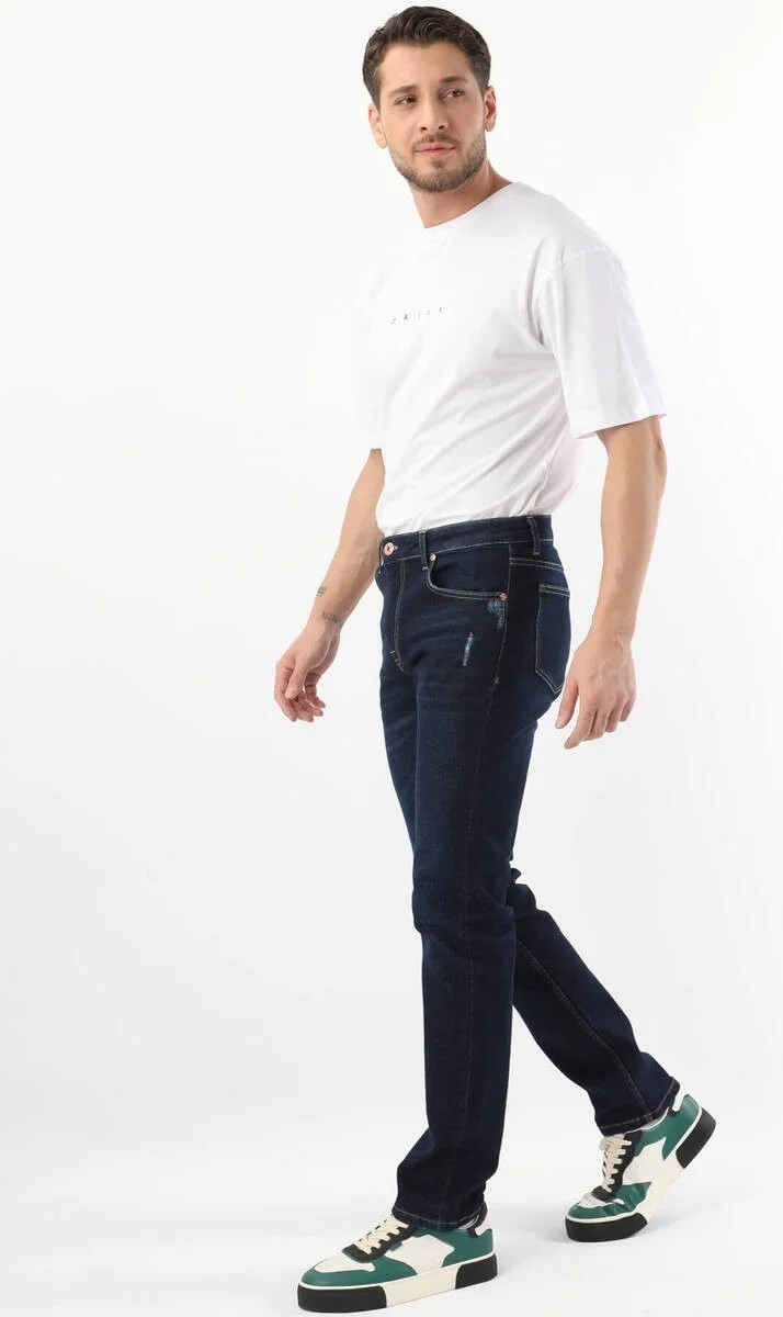 باني جينز Men Regular Fit Jeans Navy Blue