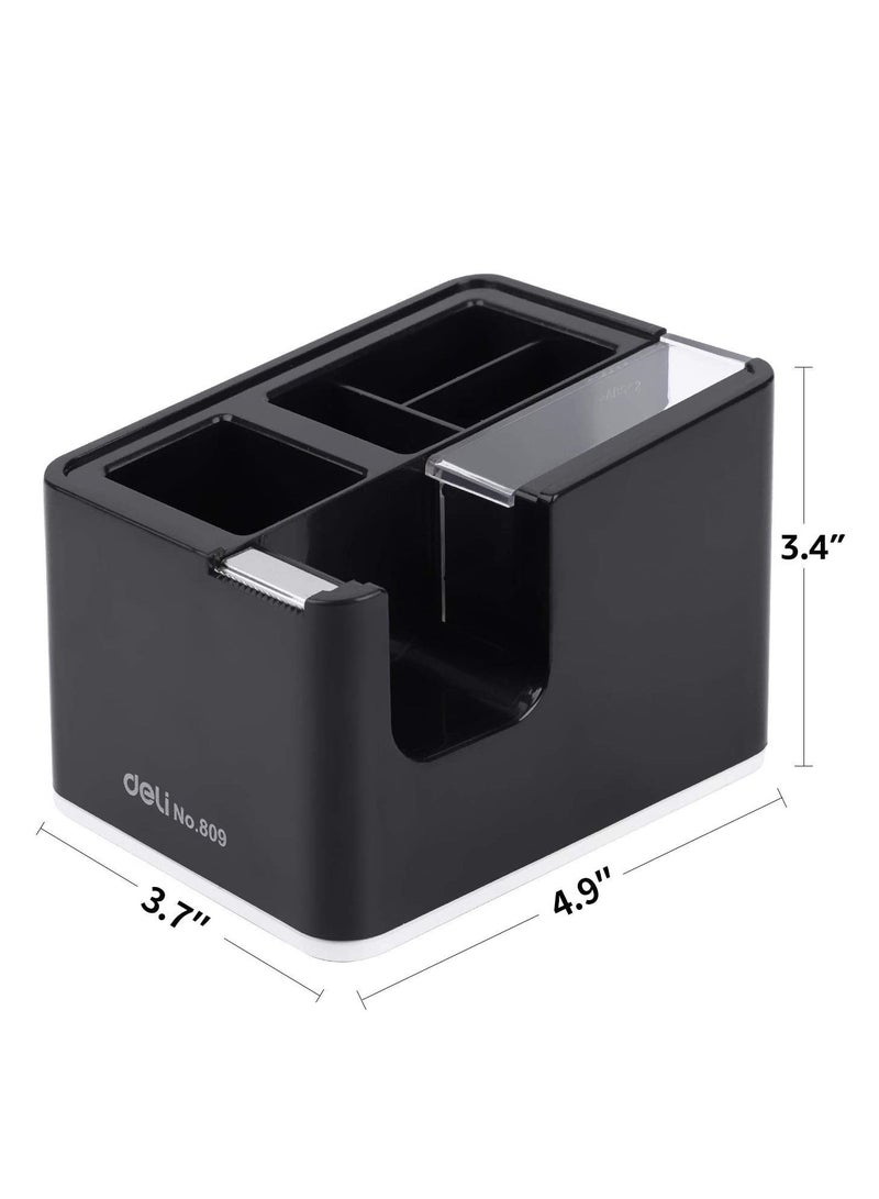 Deli Tape Dispenser With Pen Holder Assorted Colours - Image 5