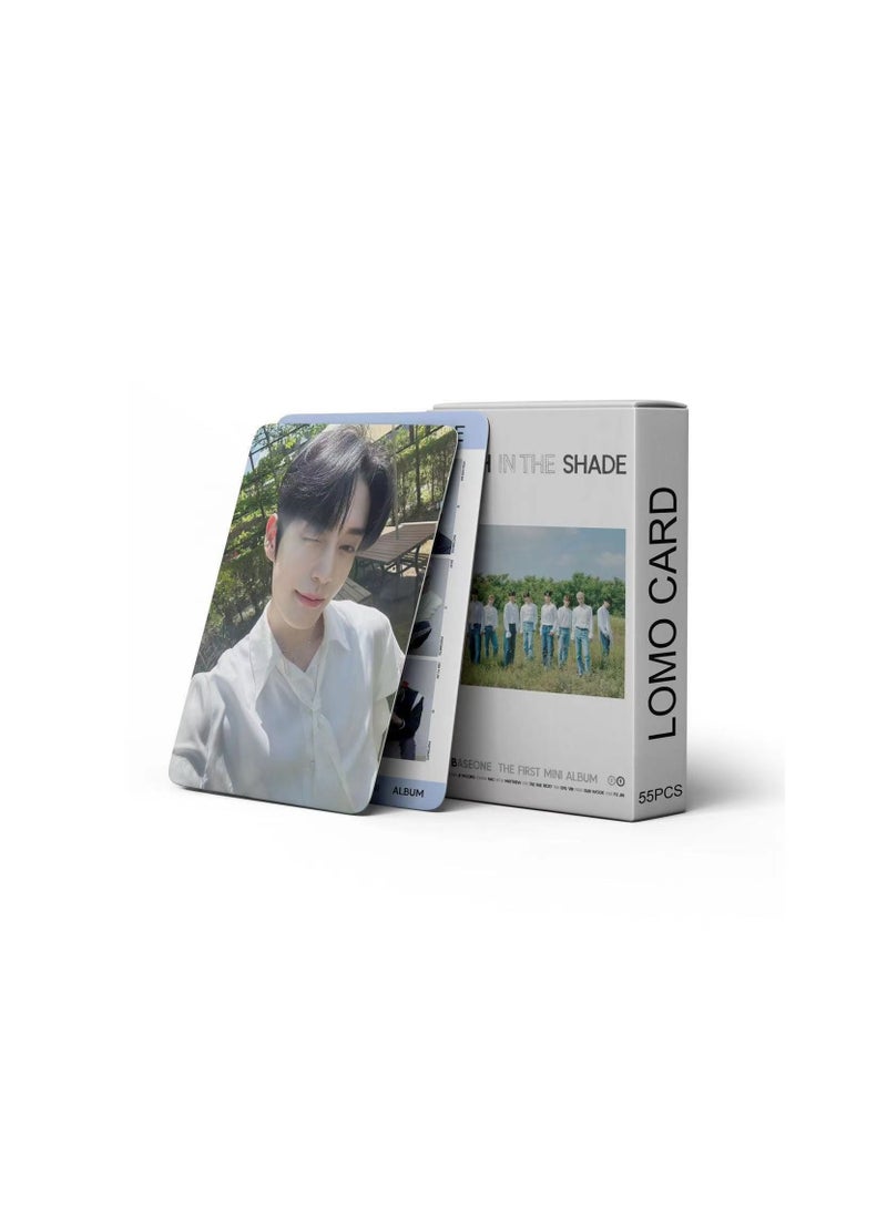 NIBEMINENT 55 Pcs Kpop ZEROBASEONE Youth Lomo Cards Card For Fans Collection Gifts