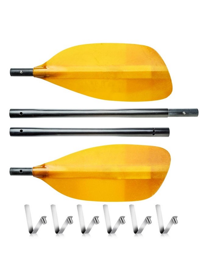 Sliverdew - 12 Pieces Tent Pole Clips Tent Pole Push Button Spring Clip Stainless Steel Kayak Spring Snap Tube Locking Pin Clips For Kayak Paddle Camping Tent Pole - Image 1