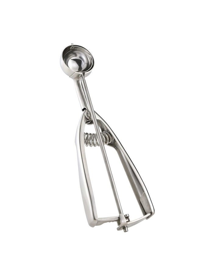 Solula 18/8 Stainless Steel Small Ice Cream Scoop Disher Cookie Scoop Melon Baller, 2-YEAR Warranty - Image 1