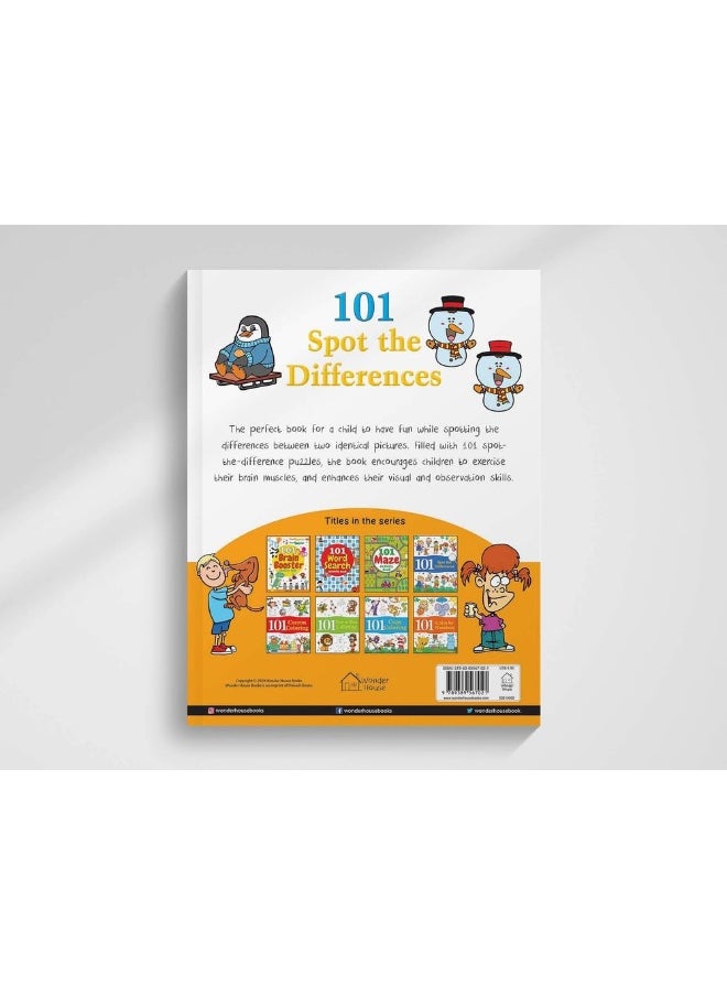 null - Wonder House Books Kids 101 Spot The Differences : Fun Activity Book with Answer Sheets - Image 1