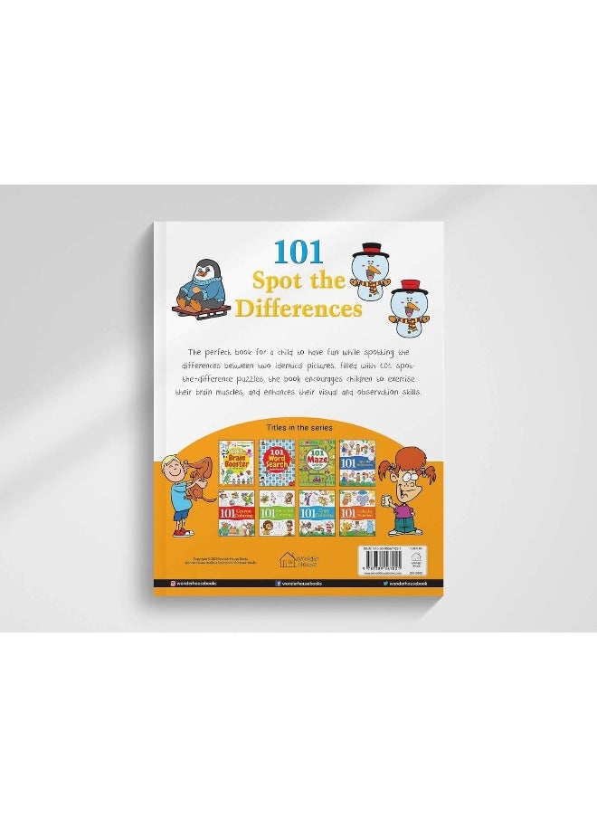 null - Wonder House Books Kids 101 Spot The Differences : Fun Activity Book with Answer Sheets - Image 1