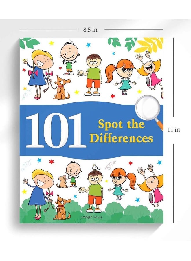 Wonder House Books Kids 101 Spot The Differences : Fun Activity Book with Answer Sheets - Image 3