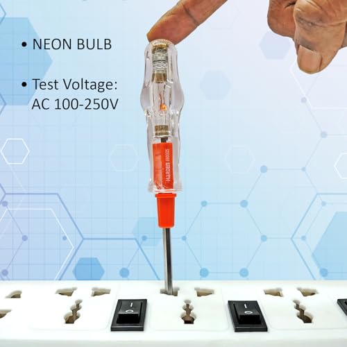 Harden Dual-Purpose Tester Screwdriver with Phillips and Slotted Screwdriver Professional Series 660007 - Image 4