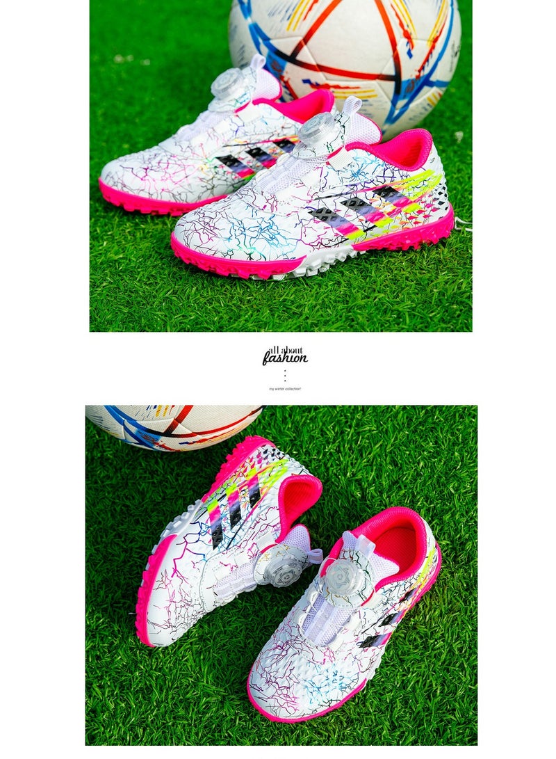 SKT Shiketro Men's soccer cleats for outdoor indoor professional youth boys soccer cleats unisex soccer cleats. - Image 3