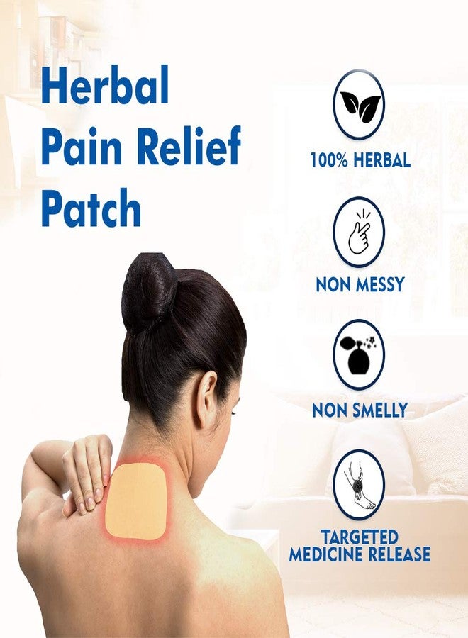 Viopatch Herbal Pain Relief Patch - Pack of 10 Patches | Instant Relief from Muscular Pain & Joint Pain| Natural Pain Relief Patches | No Side Effects - Image 4