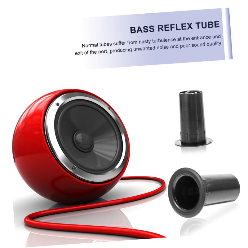8Pcs Bass Reflex Port Tubes Polished Surface for Improved Woofer Bass Response - Image 4