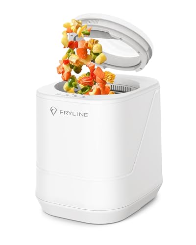 FRYLINE 4L Electric Composter for Kitchen, Smart Countertop Compost Bin, Odorless | Low Noise | Auto-Cleaning | Turn Food Waste into Fertilizer Composter Home Indoor Fertilizer Machine - Image 1