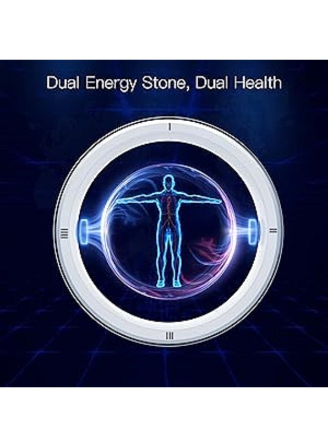 Smart Ring R5 Newest Intelligent Wearable Device Build-in 6 RFID Cards 128GB Wireless Disk Sharing 2 Health Stones NFC Functions for iPhone Android Size: L (Perimeter longer than 63mm, Diameter 20mm)