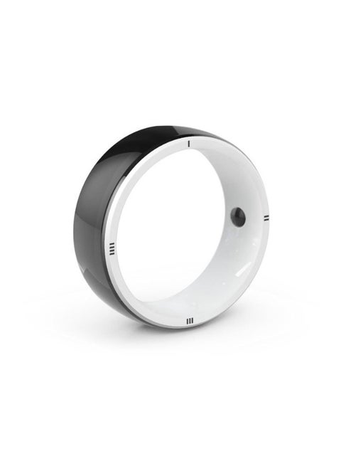 Smart Ring R5 Newest Intelligent Wearable Device Build-in 6 RFID Cards 128GB Wireless Disk Sharing 2 Health Stones NFC Functions for iPhone Android Size: L (Perimeter longer than 63mm, Diameter 20mm)