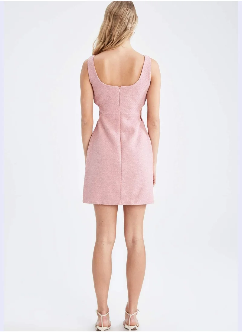 DeFacto Sleeveless Cut Out Mini Dress