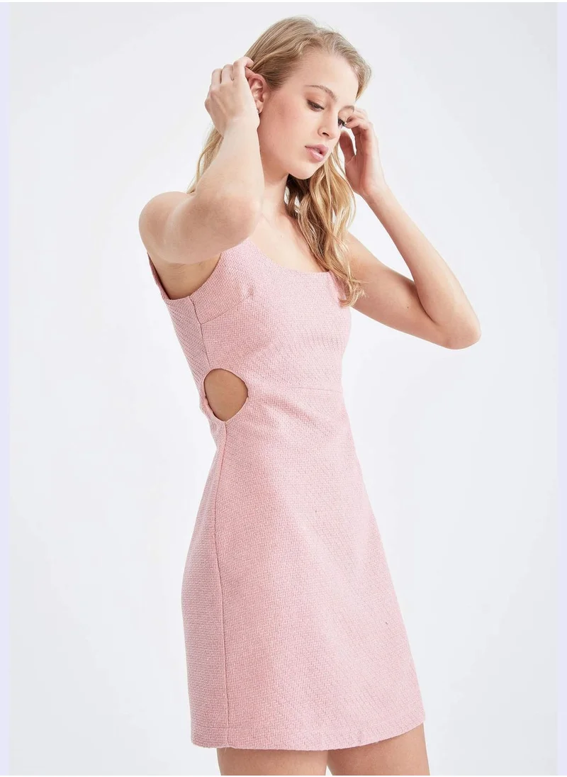 DeFacto Sleeveless Cut Out Mini Dress