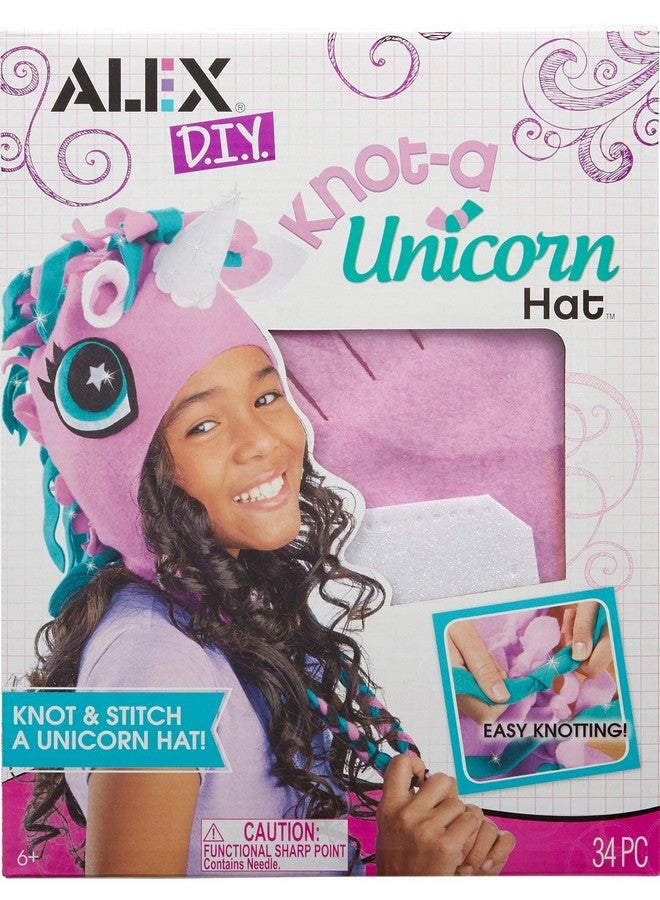 ALEX DIY Knota Unicorn Hat Craft Kit Kids Art And Craft Activity - Image 1