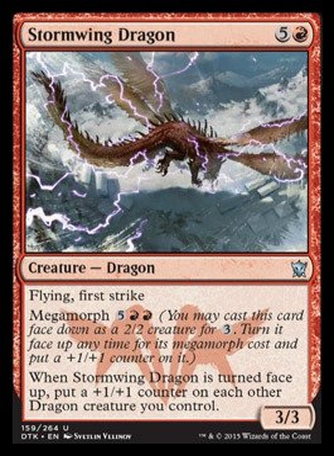 Magic The Gathering - Stormwing Dragon (159/264) - Dragons of Tarkir
