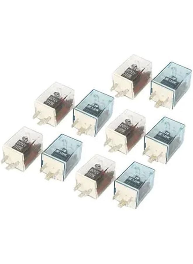 DC 12V 3 أطراف ريلاي وميض إلكتروني للسيارة فلاشر 10 قطع CIMWJOPS - Image 2