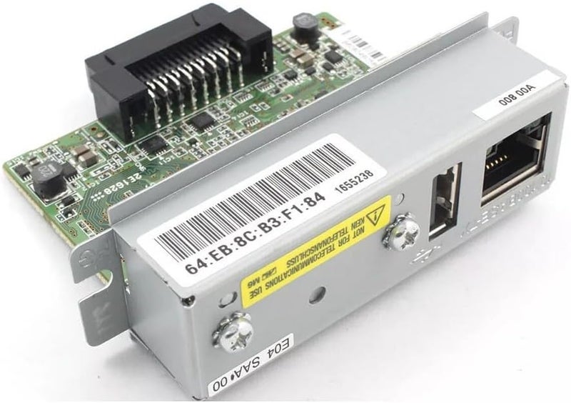 Ethernet Print Server C32C881008 UB E04 100Mbps for TM T88VI TM T70II TM U220 TM H6000 POS Printer - Image 3