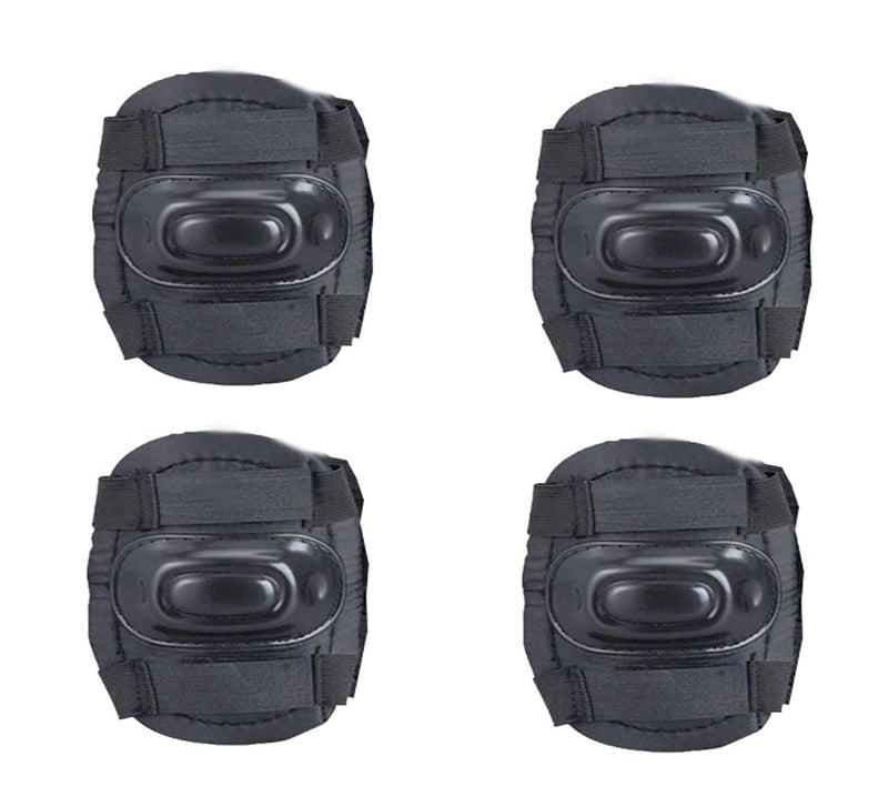FELIDAE Skating Guard, Protective Skating Guard Kit for(6 to 14 Years) Kids,Boy & Girl Cycling Protection Set | Multi Sport Gear, Head Knee, Elbow & Palm Guard Safety Protective Kit (Small) (Black) - Image 5