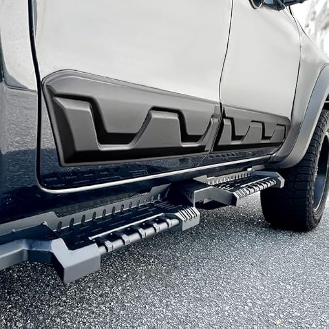 ريحني حماية أبواب الغطاء الهيكلي لفورد رينجر 20112022 فورد رينجر وايلدتراك XL Xlt Limited T6 T7 T8 واقي زخرفي من الباب الجانبي ملحقات رينجر 4 قطع - Image 5