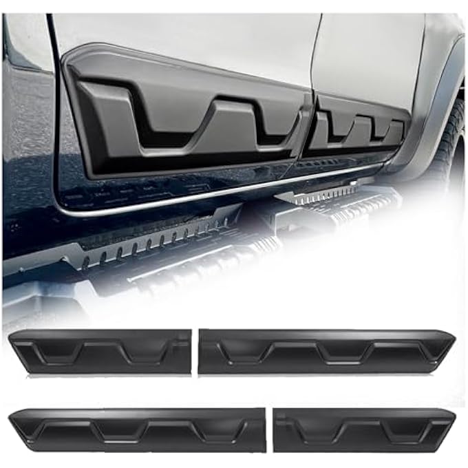 ريحني حماية أبواب الغطاء الهيكلي لفورد رينجر 20112022 فورد رينجر وايلدتراك XL Xlt Limited T6 T7 T8 واقي زخرفي من الباب الجانبي ملحقات رينجر 4 قطع - Image 1
