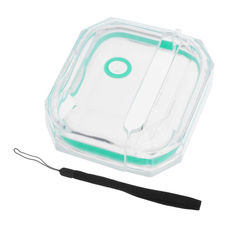 Mint Green TPU Protective Case Cover for Cordless Earphones Scratch Resistant for Daily Use - Image 2