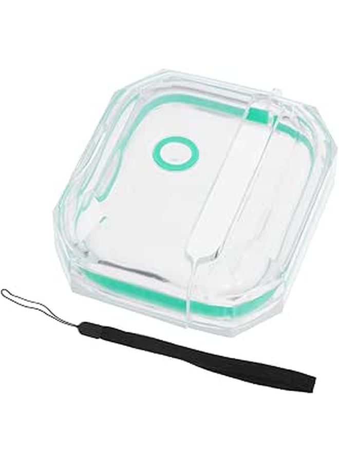 Mint Green TPU Protective Case Cover for Cordless Earphones Scratch Resistant for Daily Use - Image 1